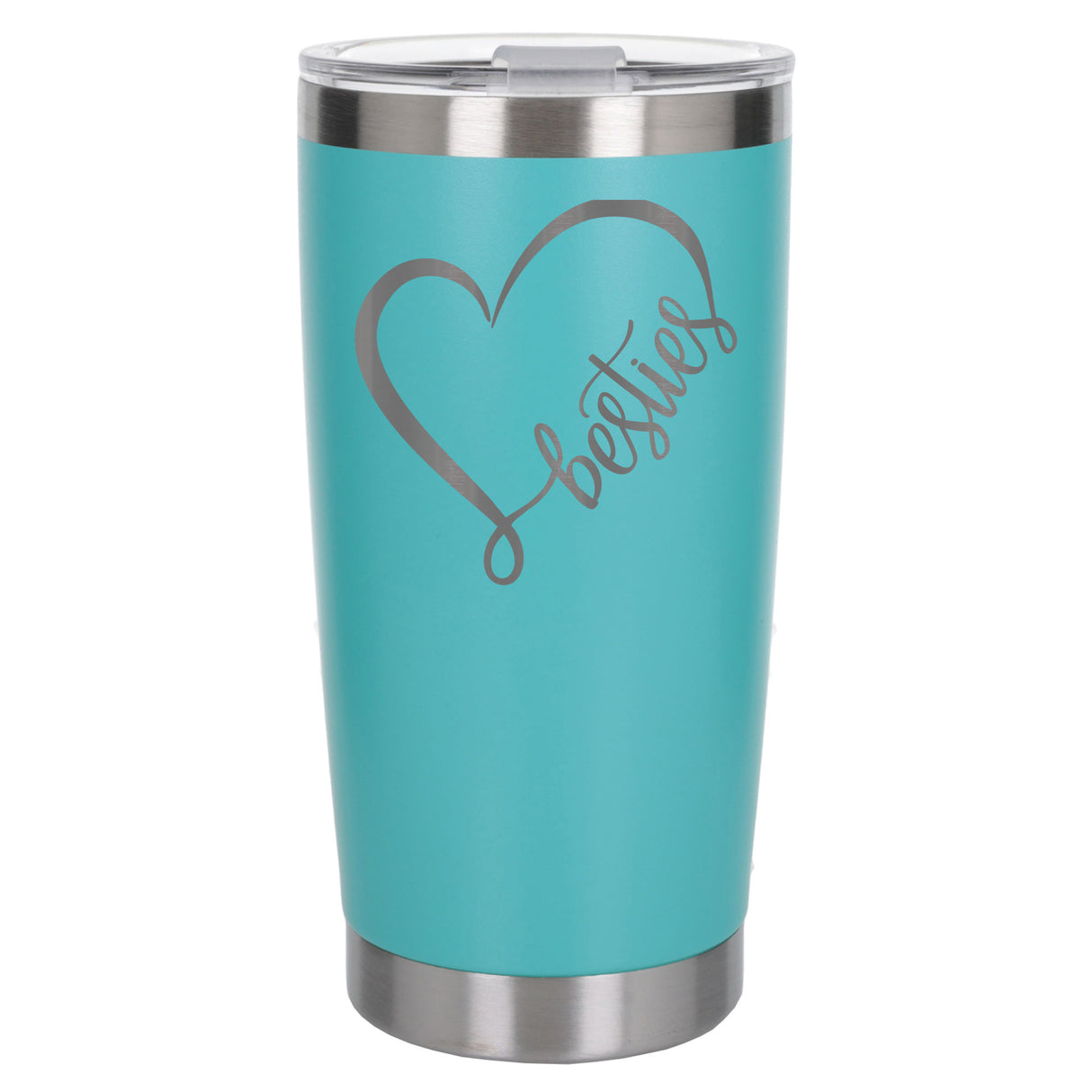 Turquoise Thermal Metal Coffee Cup