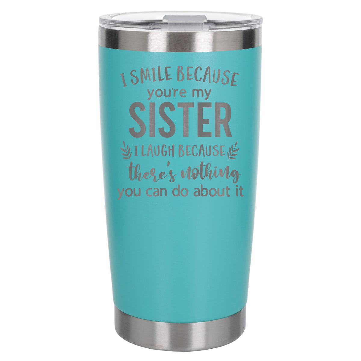 Turquoise Thermal Metal Coffee Cup