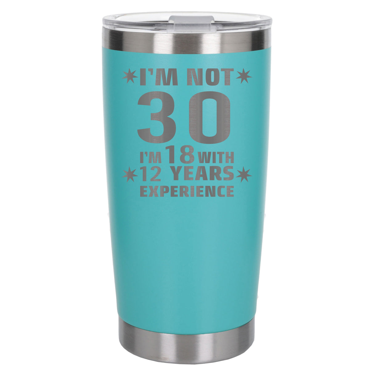 Turquoise Thermal Metal Coffee Cup