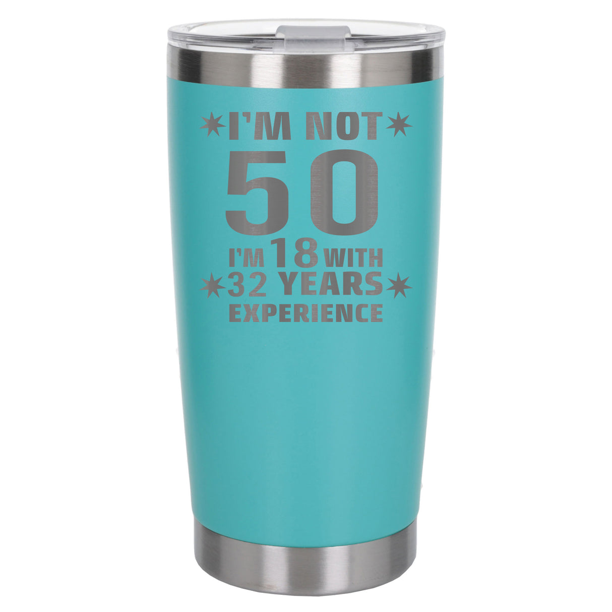Turquoise Thermal Metal Coffee Cup