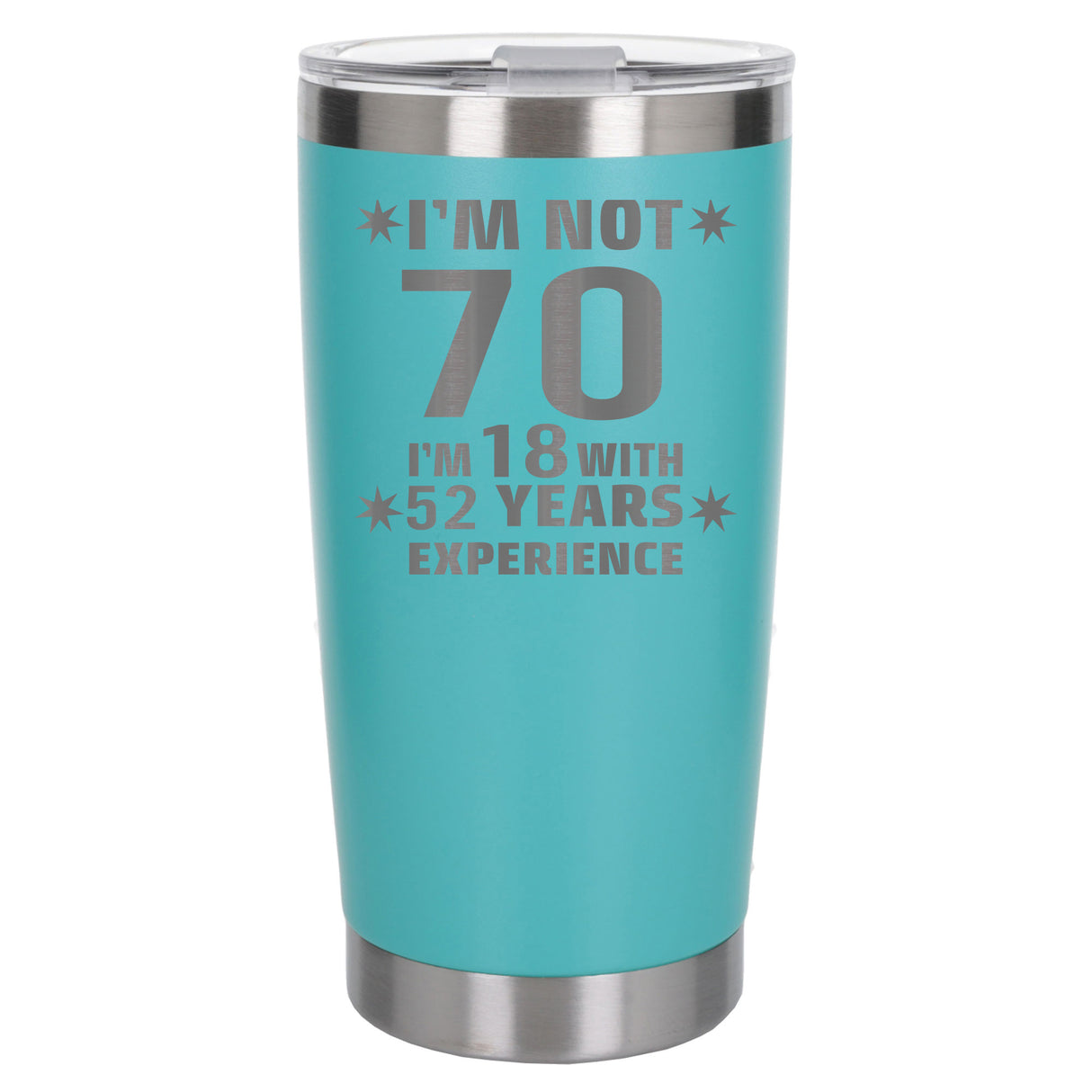 Turquoise Thermal Metal Coffee Cup