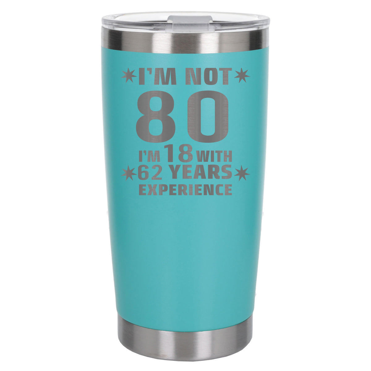 Turquoise Thermal Metal Coffee Cup