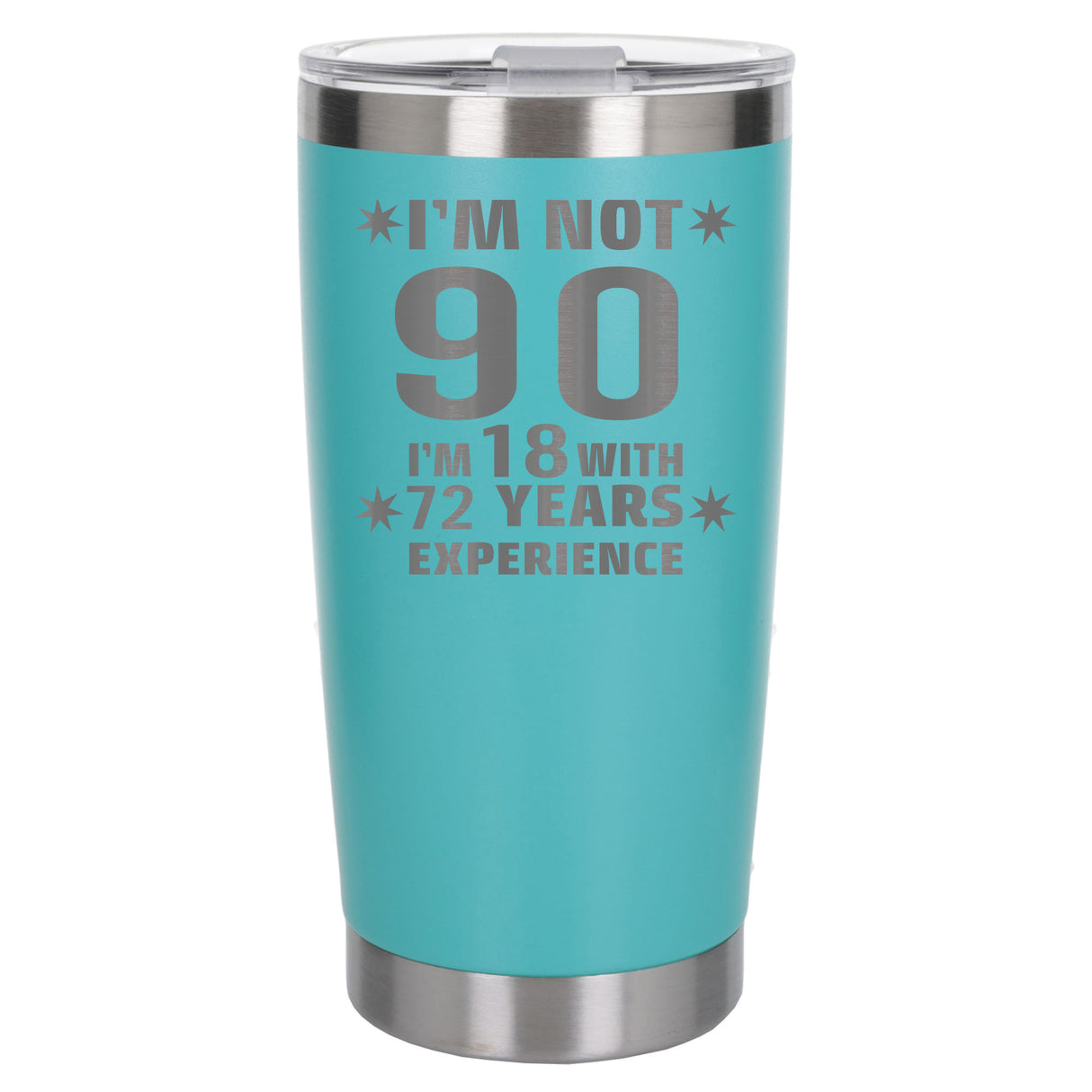 Turquoise Thermal Metal Coffee Cup