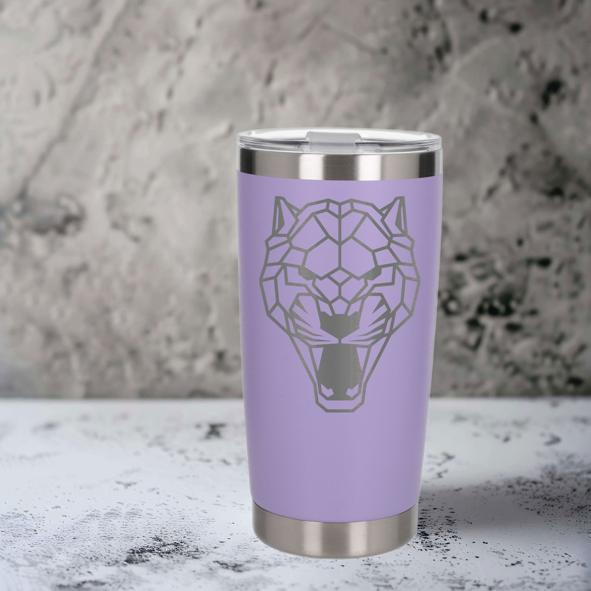 Lavender Thermal Metal Coffee Cup