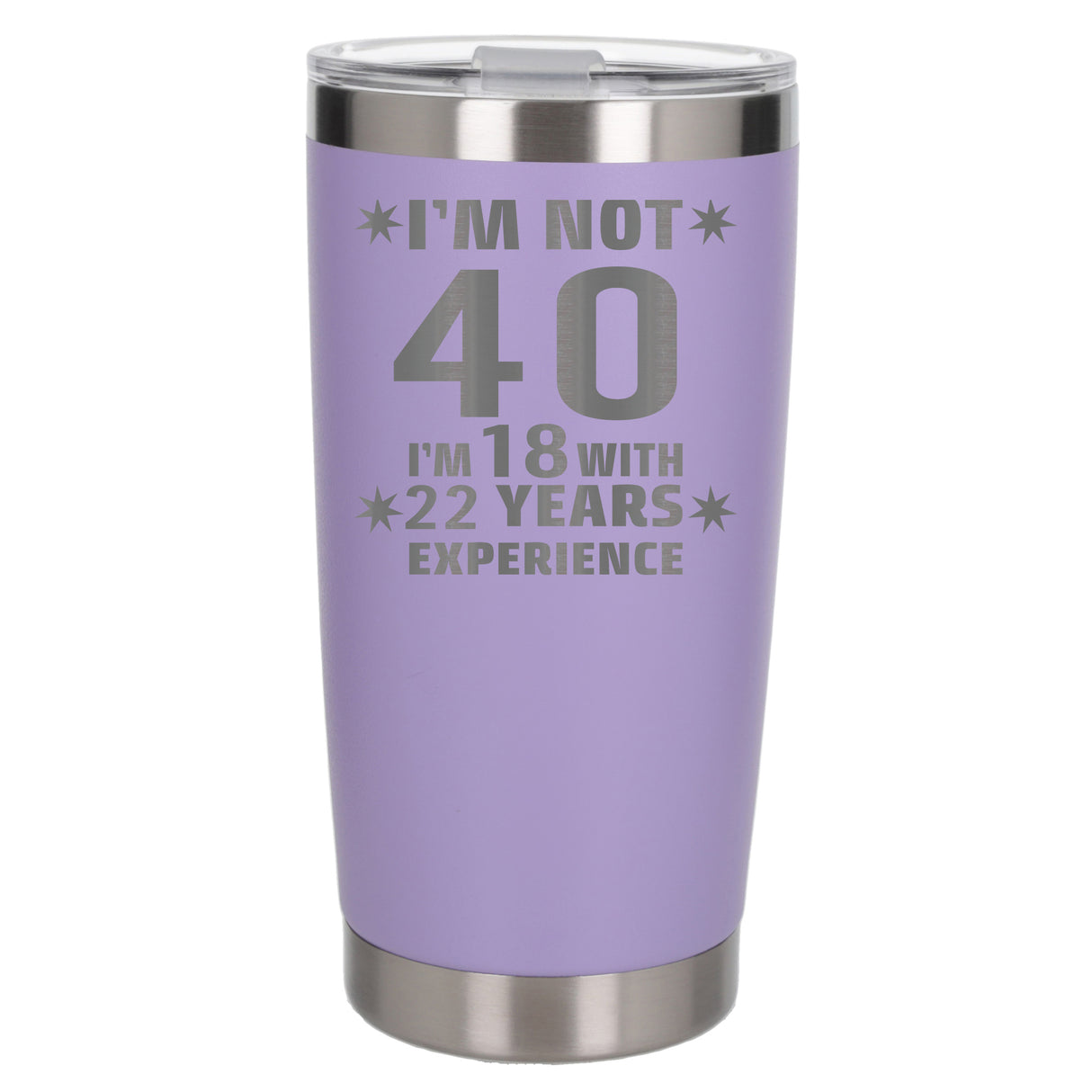 Lavender Thermal Metal Coffee Cup
