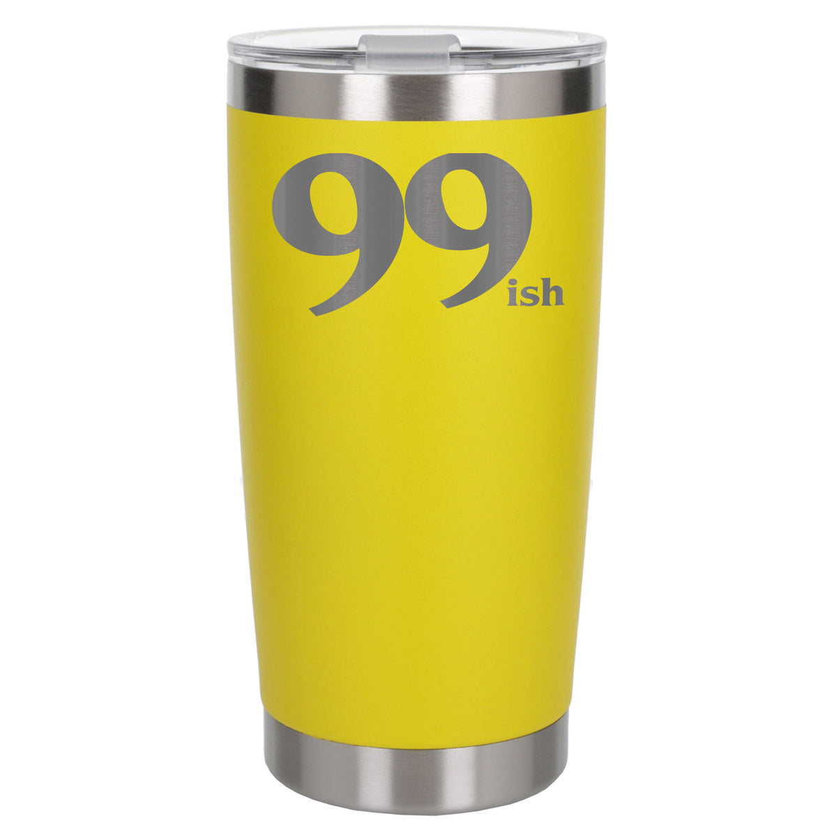 Yellow Thermal Metal Coffee Cup