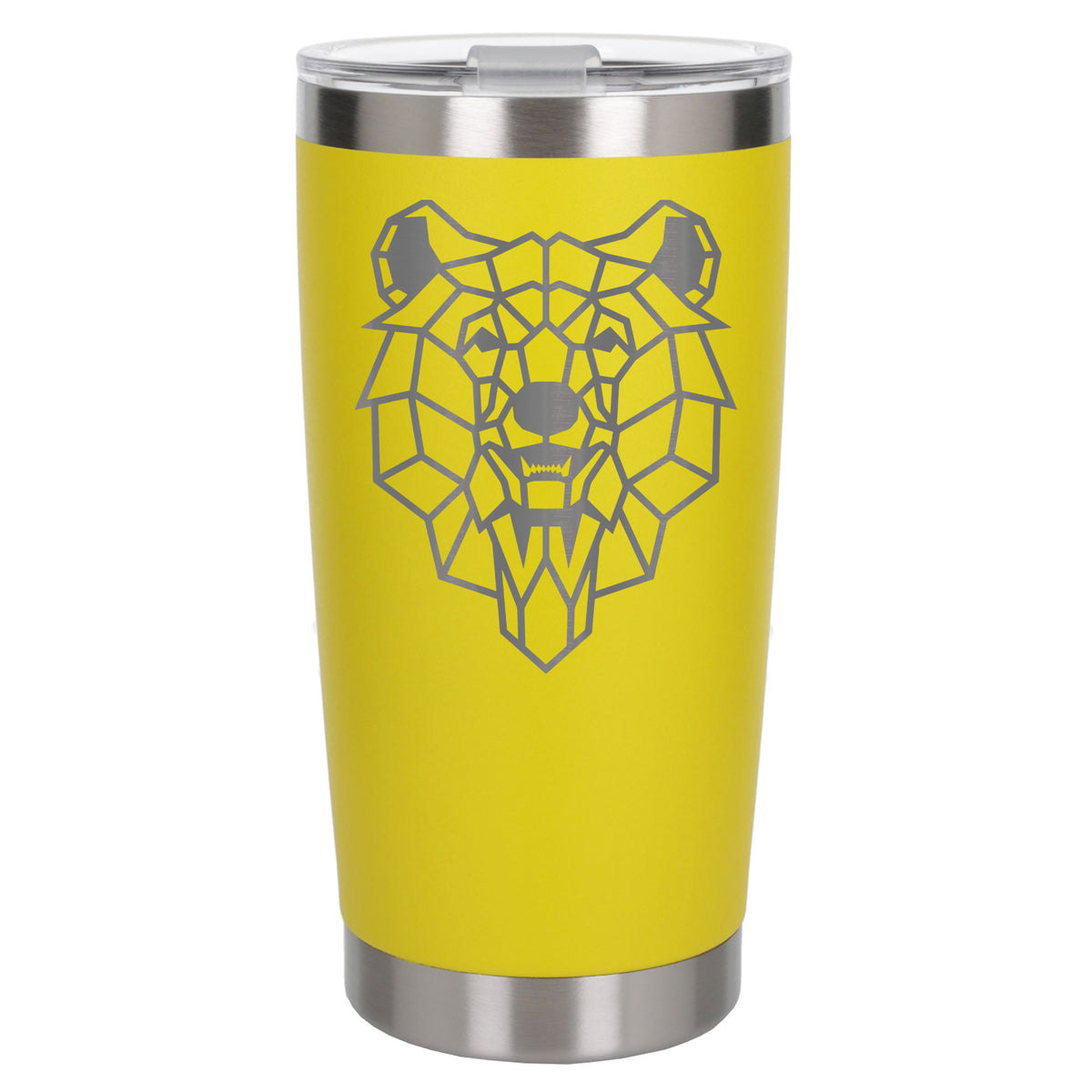 Yellow Thermal Metal Coffee Cup