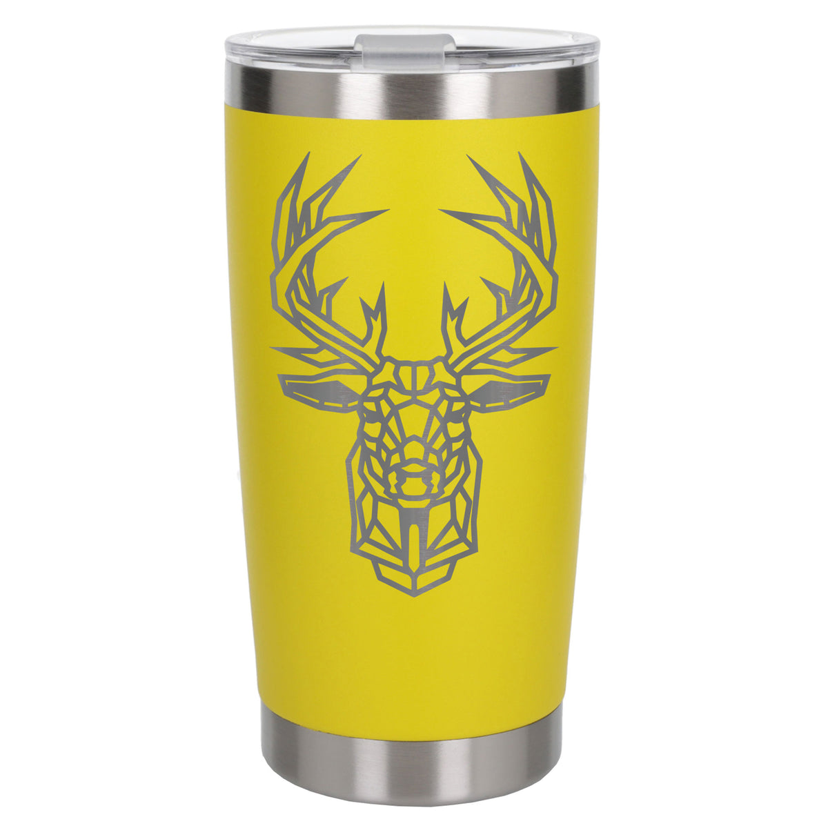 Yellow Thermal Metal Coffee Cup