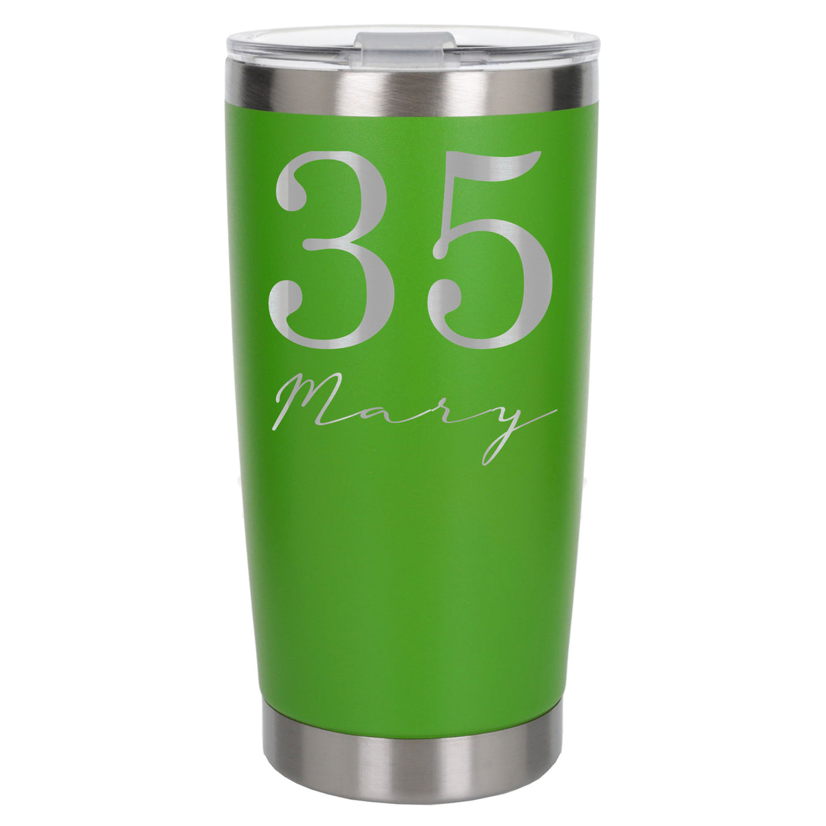 Green Thermal Metal Coffee Cup
