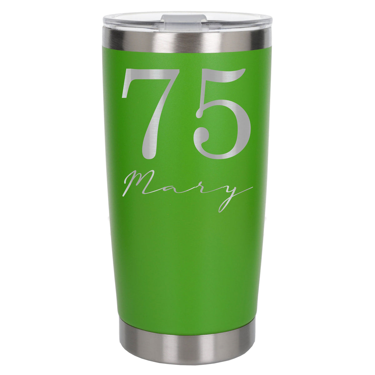 Green Thermal Metal Coffee Cup