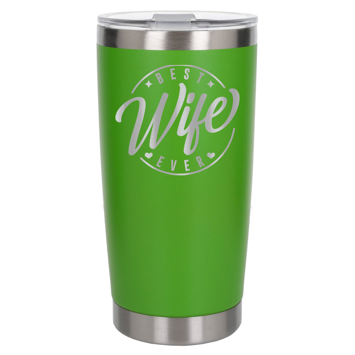 Green Thermal Metal Coffee Cup