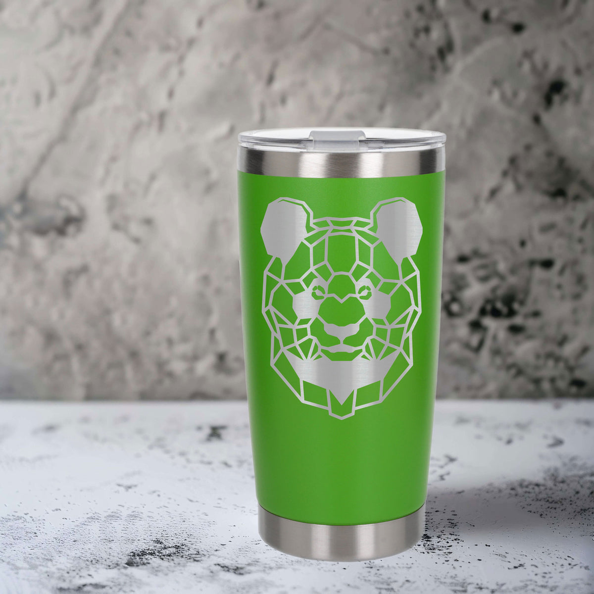 Green Thermal Metal Coffee Cup