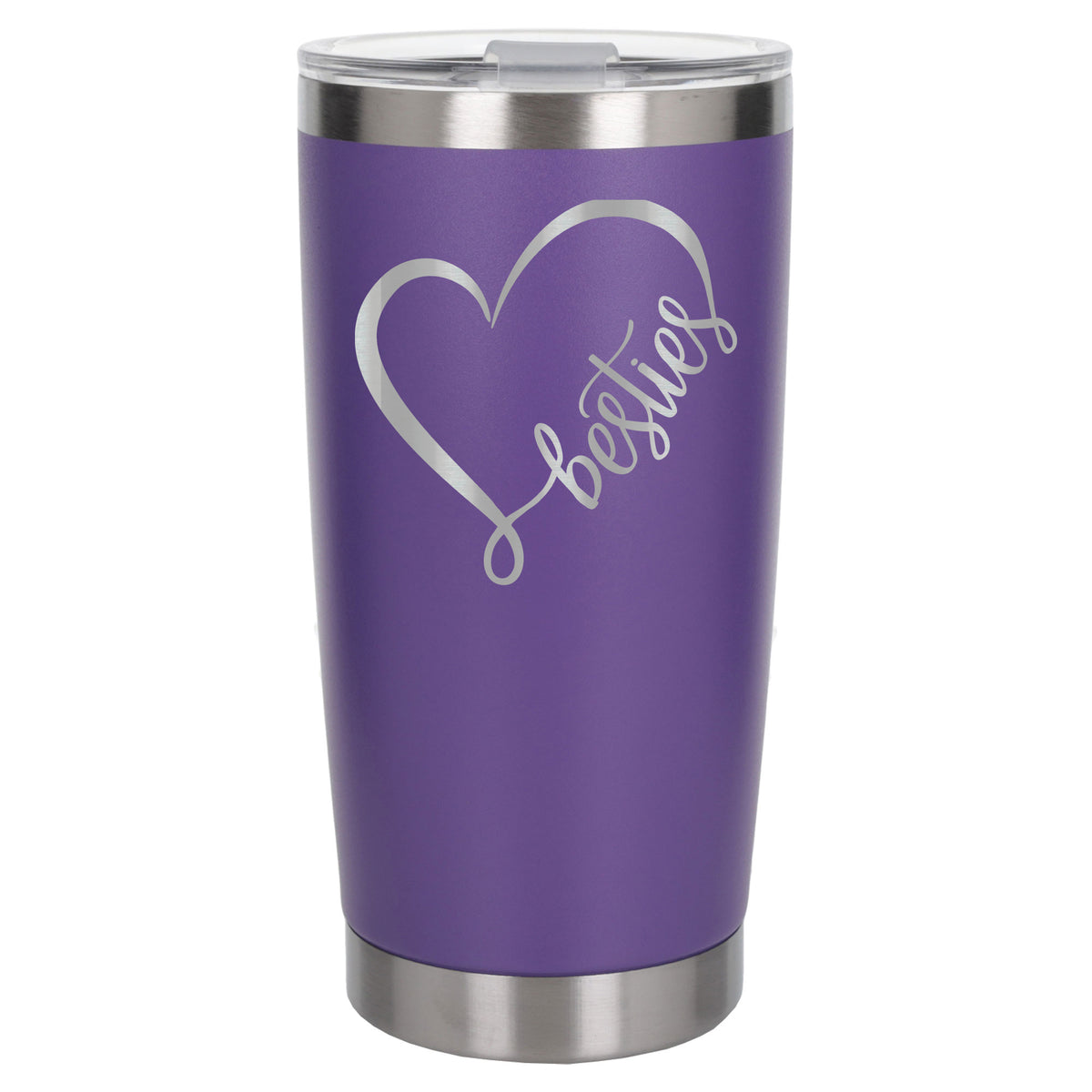 Purple Thermal Metal Coffee Cup