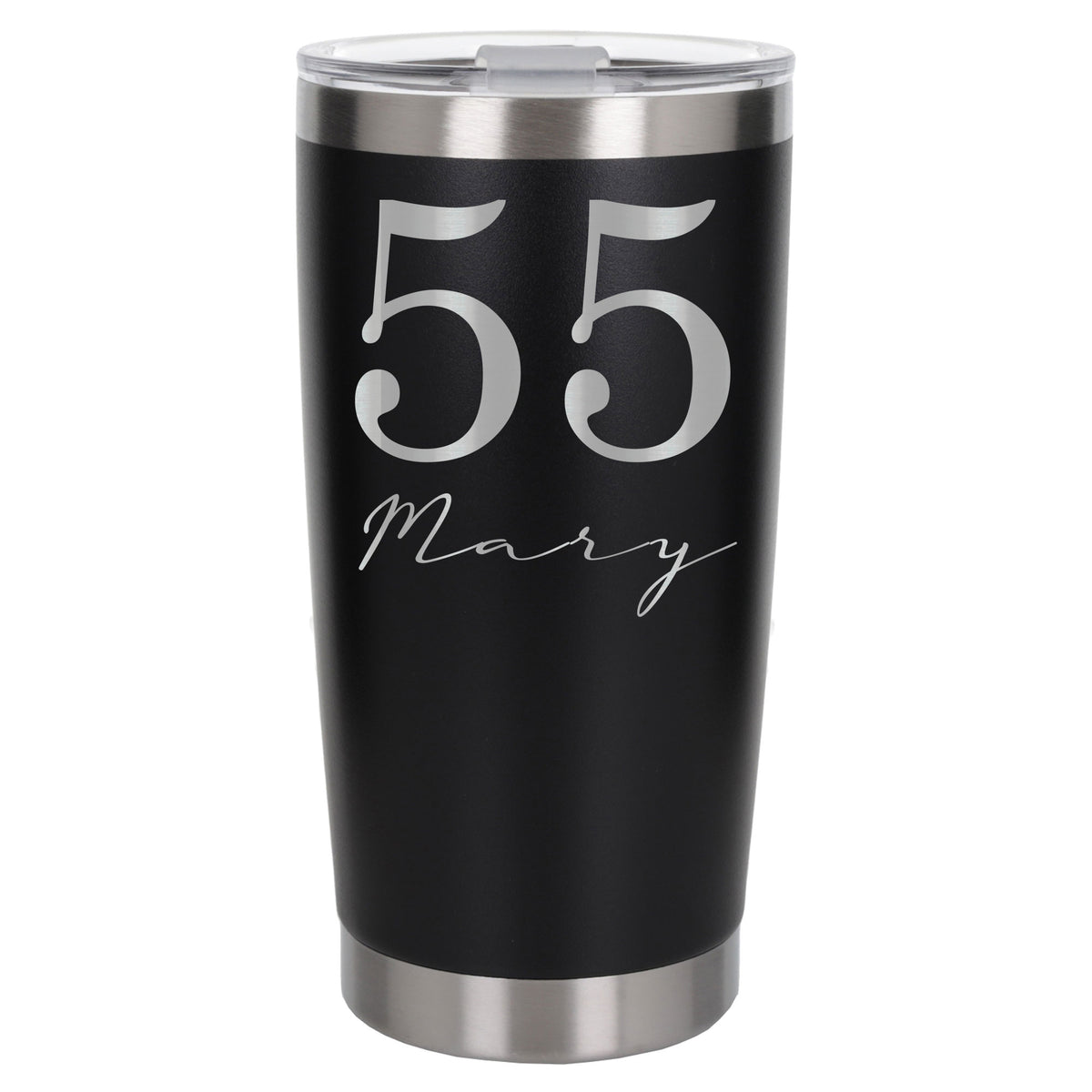 Black Thermal Metal Coffee Cup
