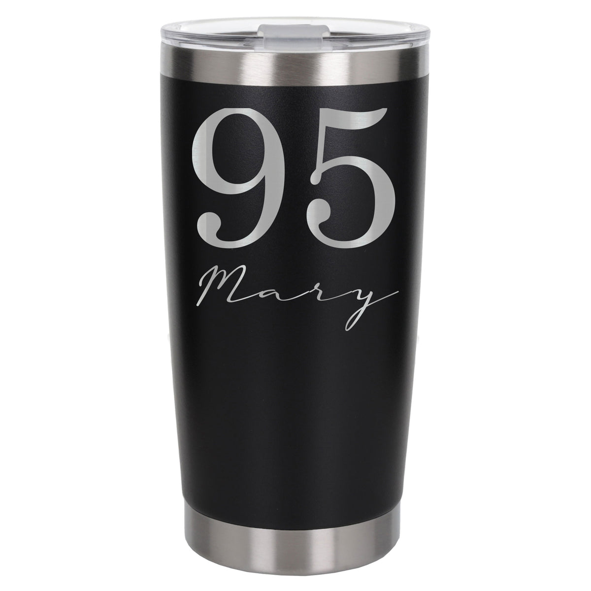 Black Thermal Metal Coffee Cup