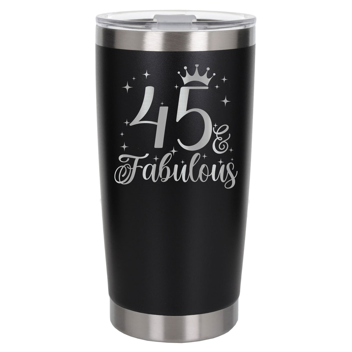 Black Thermal Metal Coffee Cup