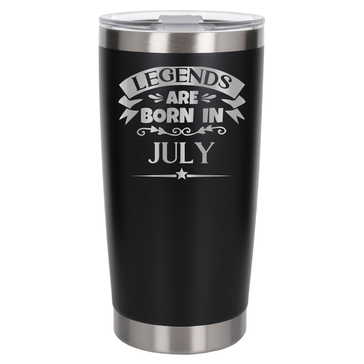 Black Thermal Metal Coffee Cup