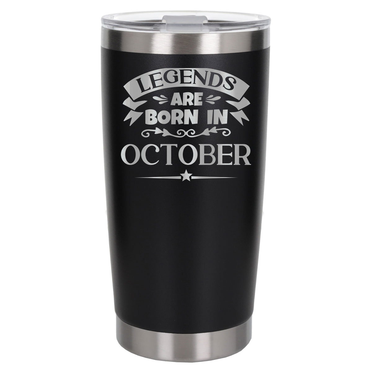 Black Thermal Metal Coffee Cup