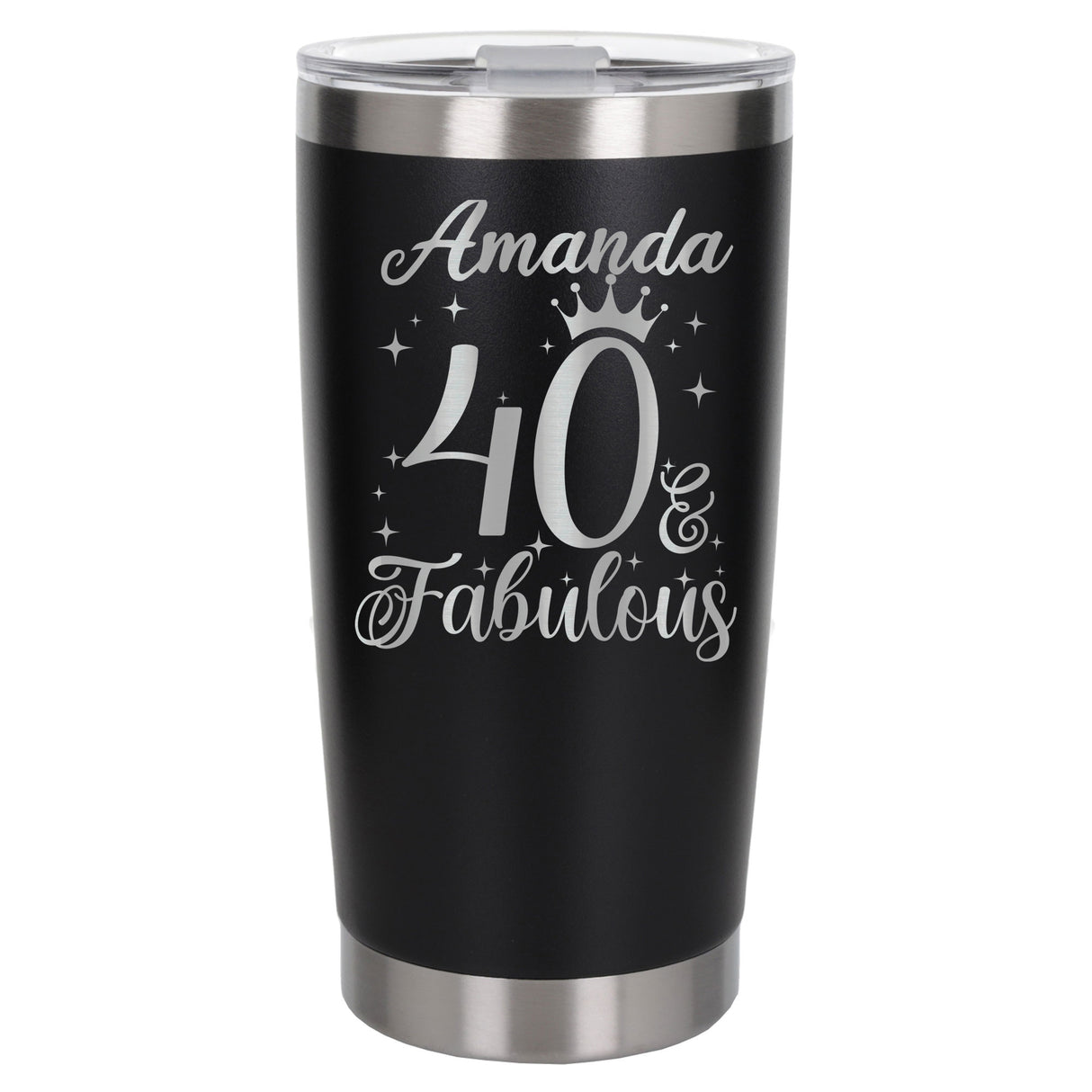 Black Thermal Metal Coffee Cup