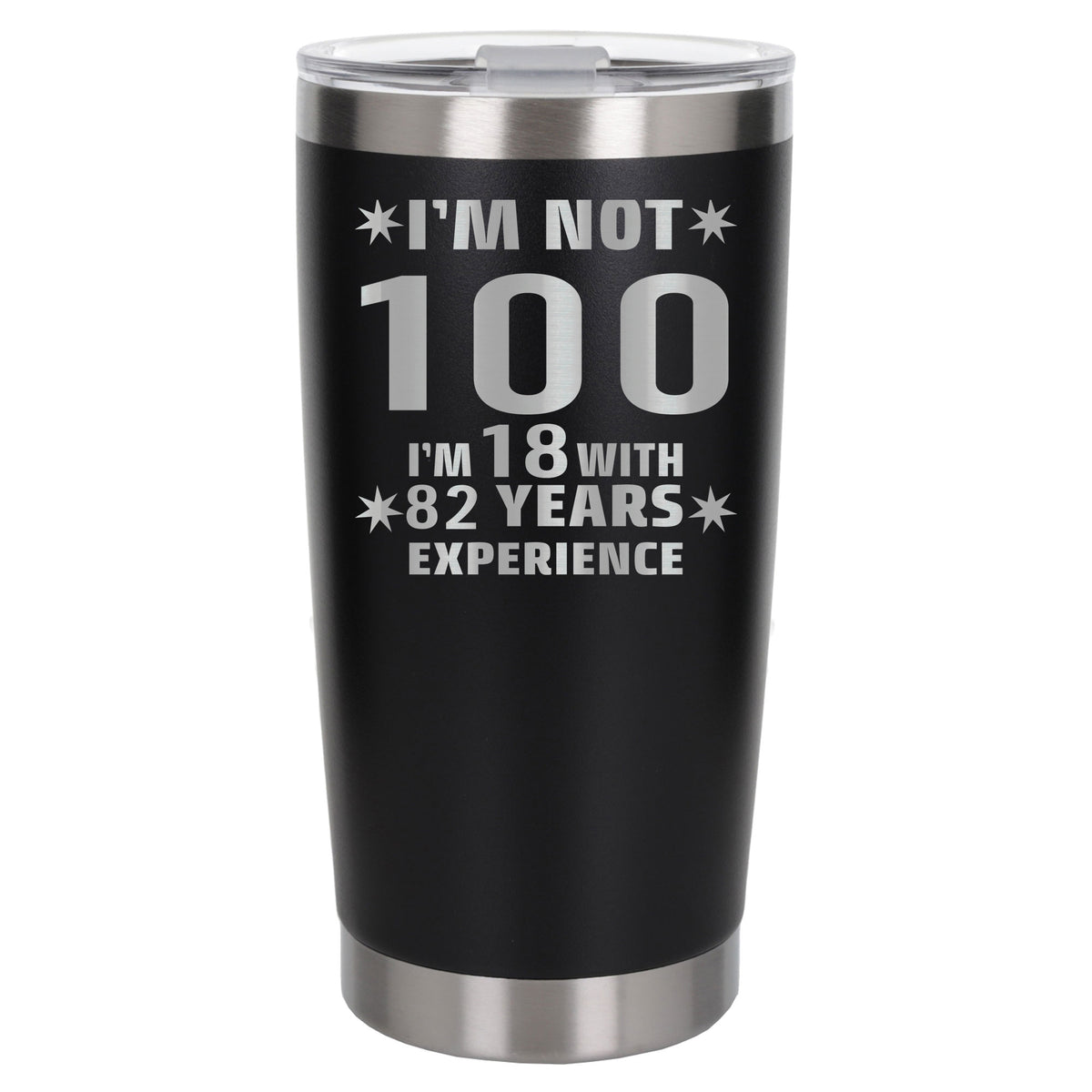 Black Thermal Metal Coffee Cup