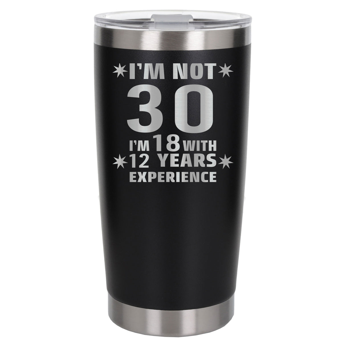 Black Thermal Metal Coffee Cup