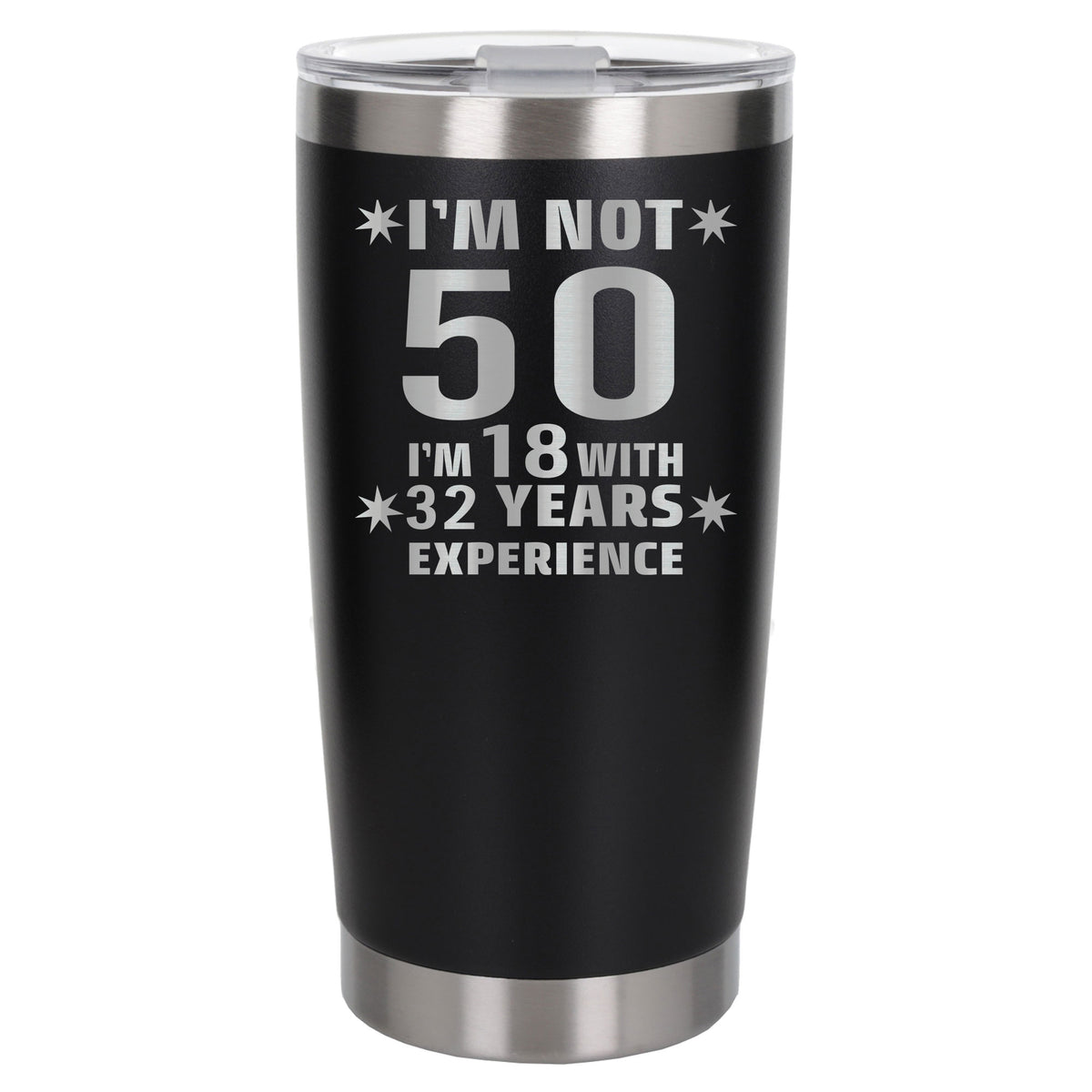 Black Thermal Metal Coffee Cup