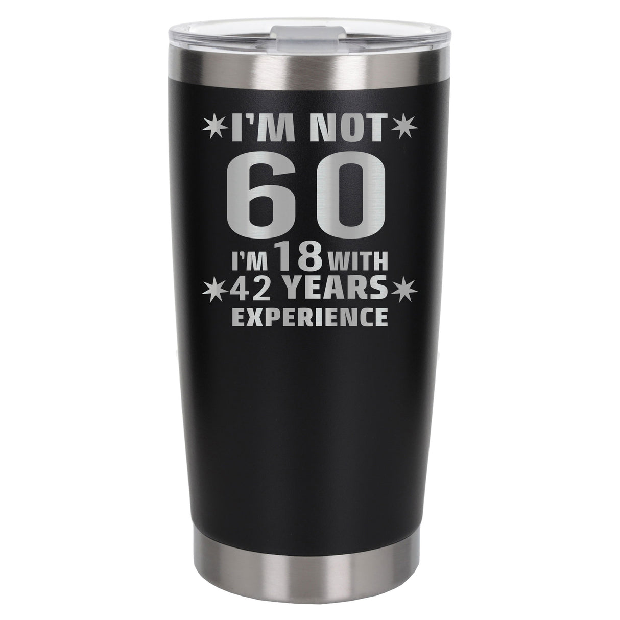 Black Thermal Metal Coffee Cup