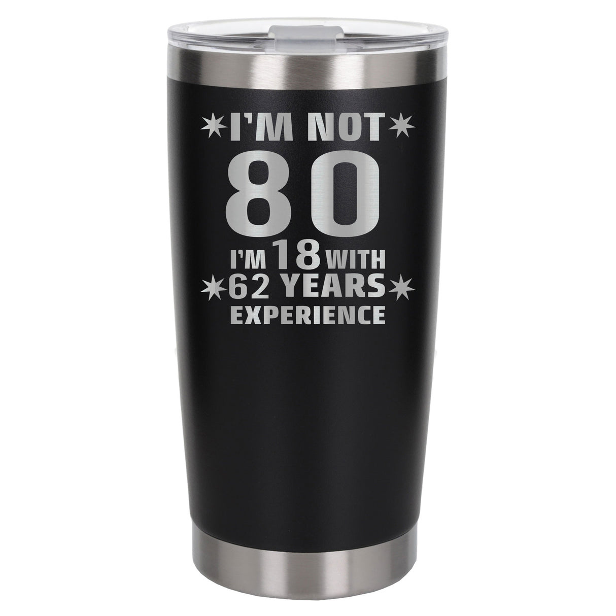 Black Thermal Metal Coffee Cup