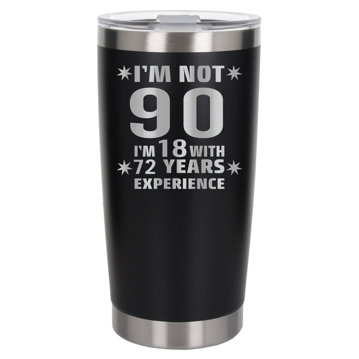 Black Thermal Metal Coffee Cup