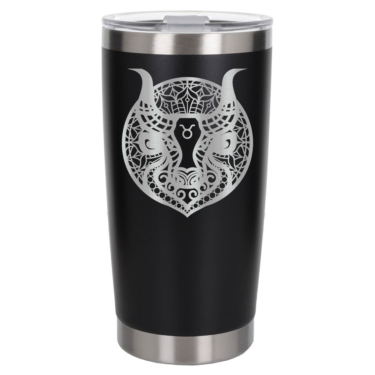 Black Thermal Metal Coffee Cup