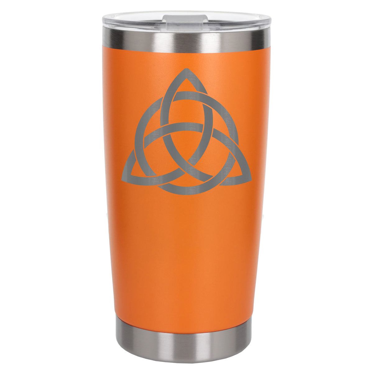 Orange Thermal Metal Coffee Cup