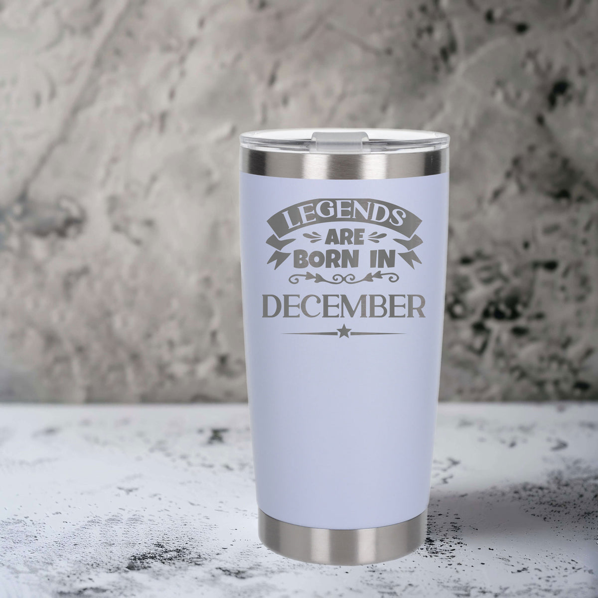 White Thermal Metal Coffee Cup