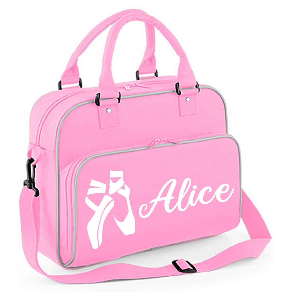 Kids Dance Bag – Personalised with Name | Ballet Shoes Design