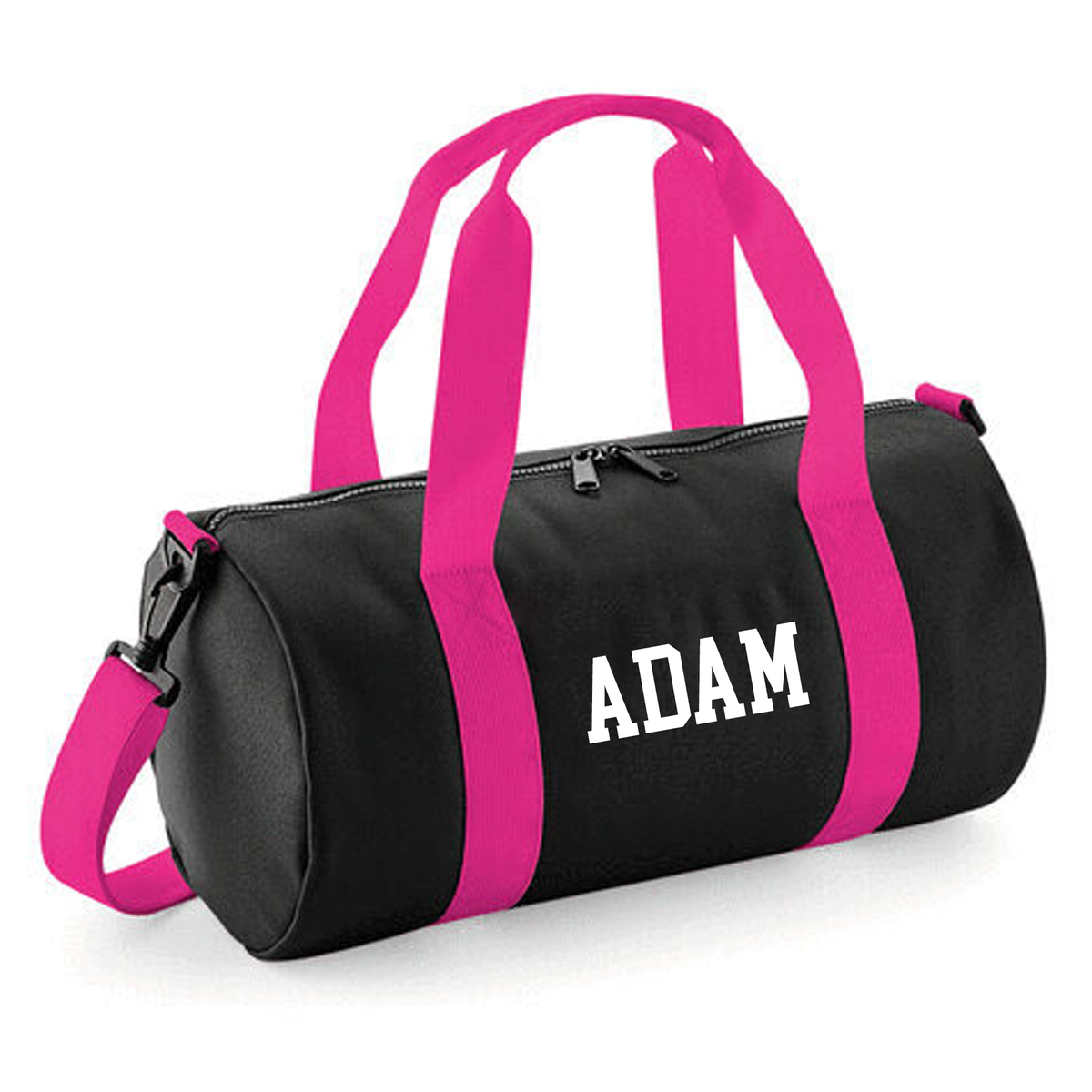 Personalised Name Barrel Bag | Kids Sports Holdall with Name