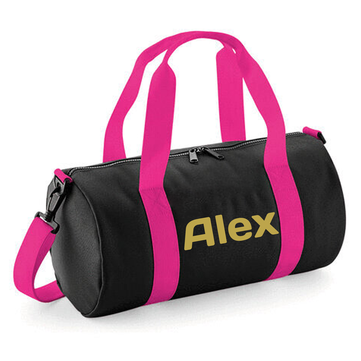 Personalised Name Barrel Bag | Kids Sports Holdall with Name