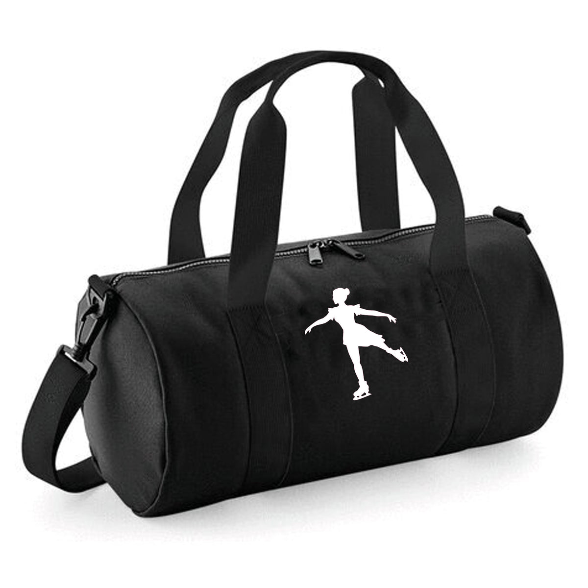 Personalised Ice Skater Barrel Bag | Kids Sports Holdall with Name