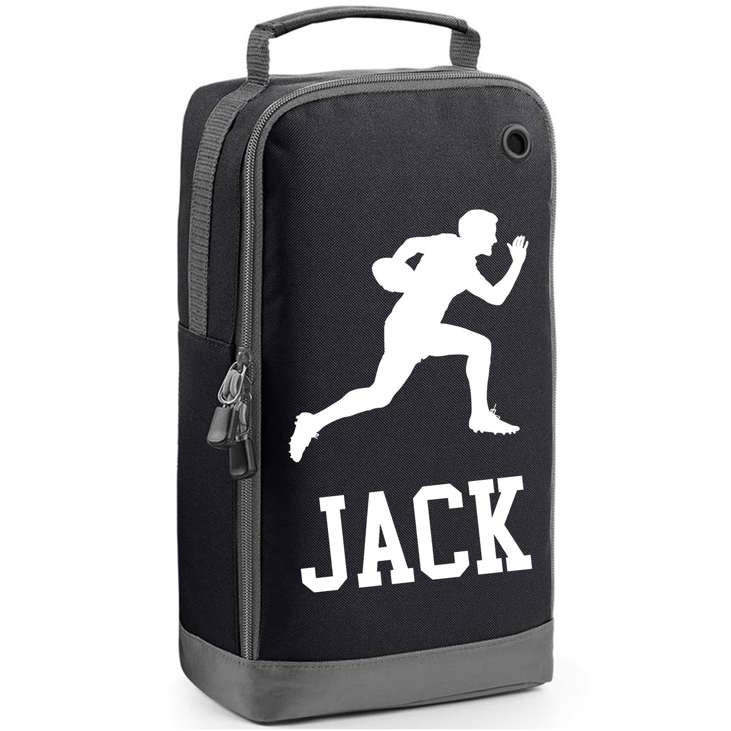 Personalised Rugby/ American Football Boot Bag with Design & Name - Always Looking Good -