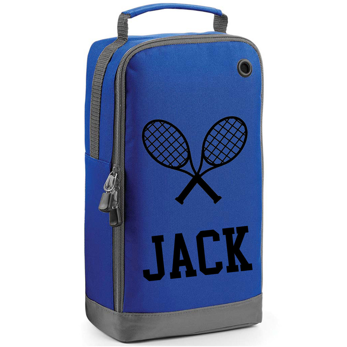 Personalised Tennis Shoe Bag with Design & Name - Always Looking Good - Royal Blue