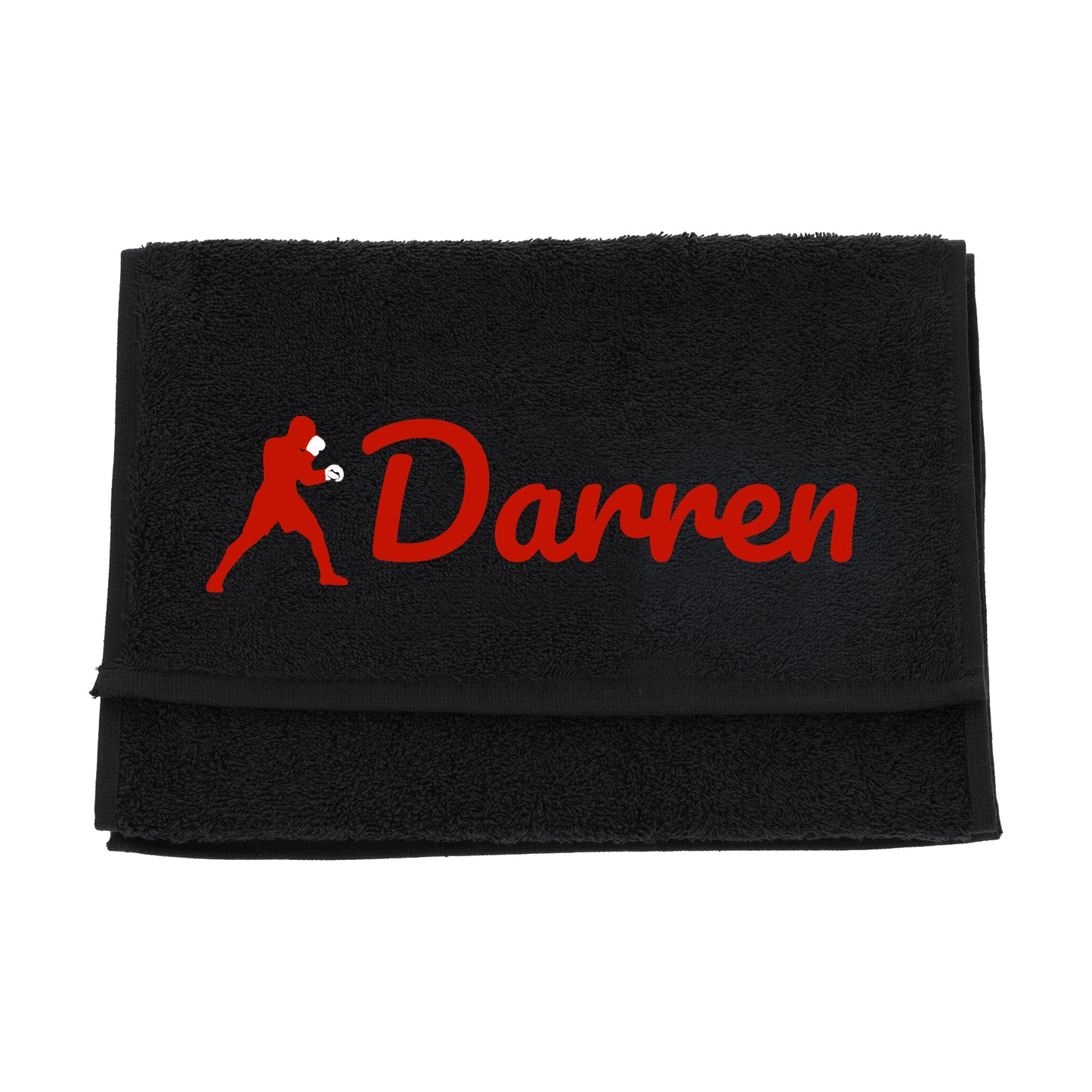 Personalised Embroidered Boxing Towel - Always Looking Good -