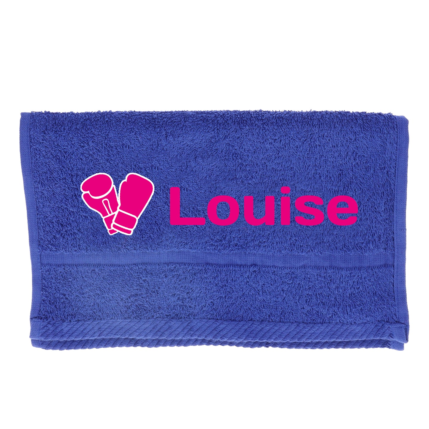 Personalised Embroidered Boxing Towel - Always Looking Good -