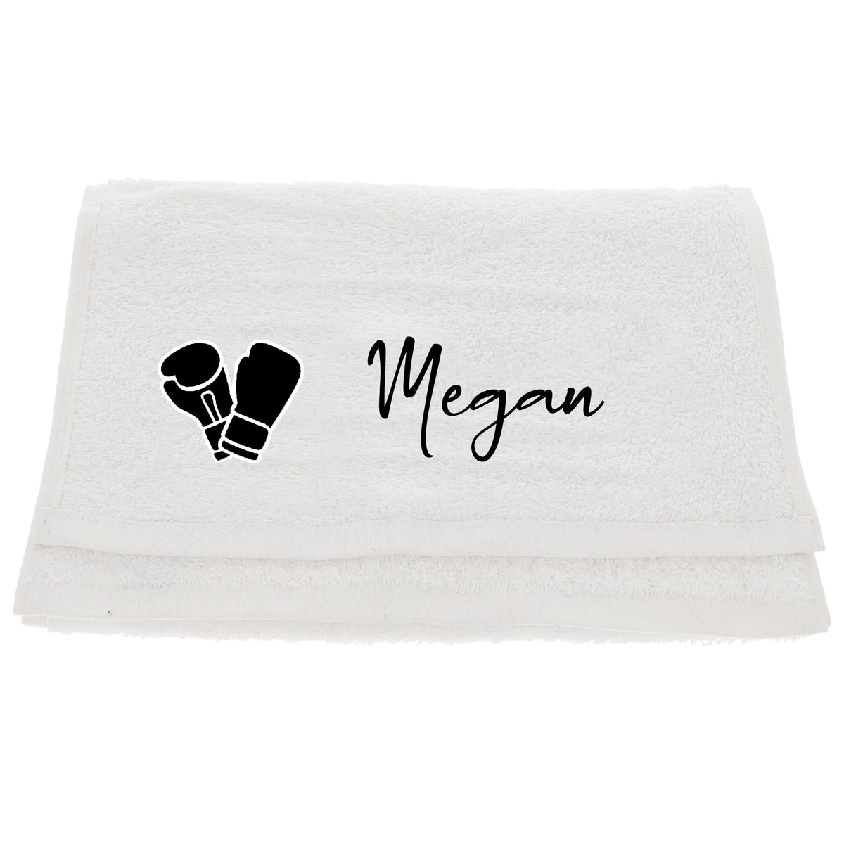 Personalised Embroidered Boxing Towel - Always Looking Good -