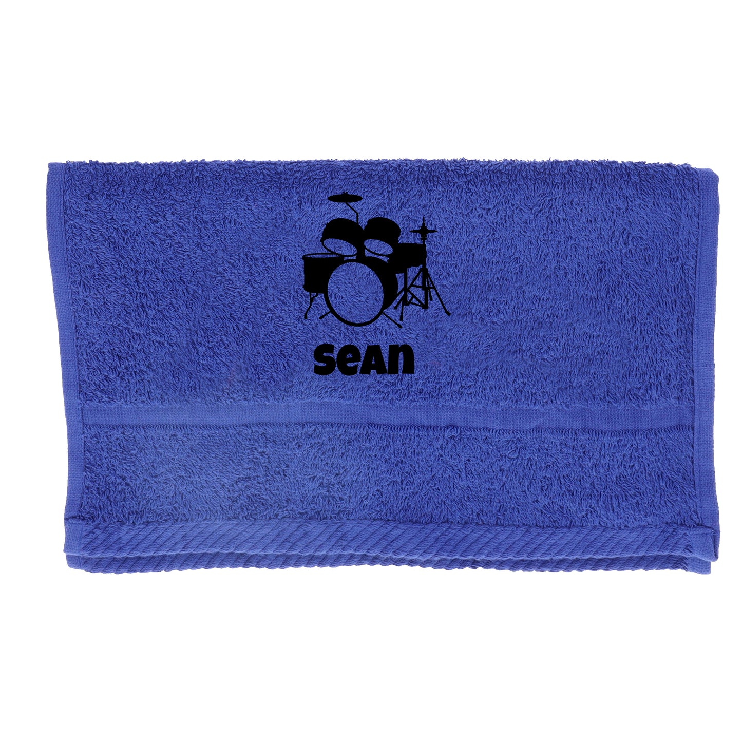Personalised Embroidered Drummer Towel - Always Looking Good -