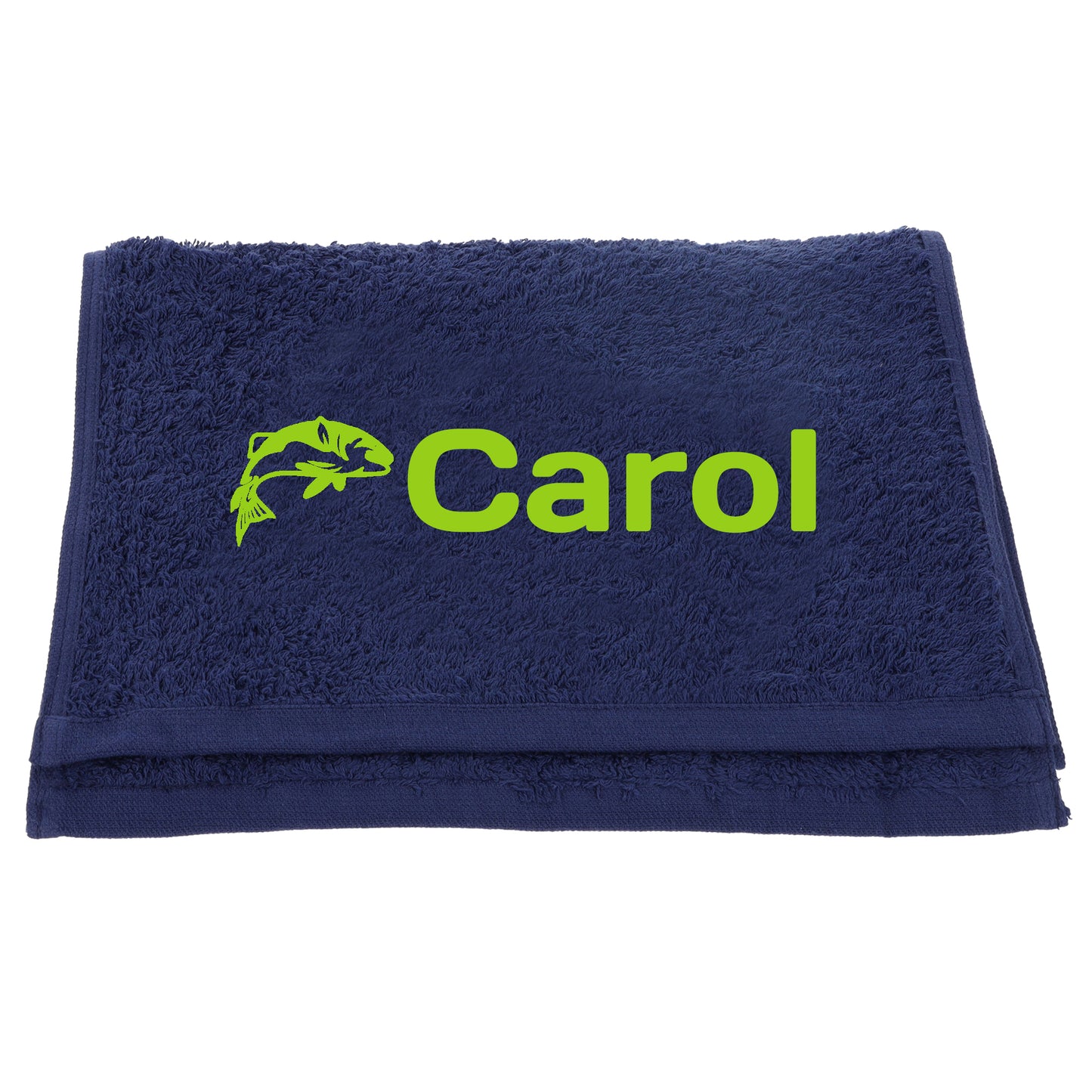 Personalised Embroidered Fishing Towel - Always Looking Good -
