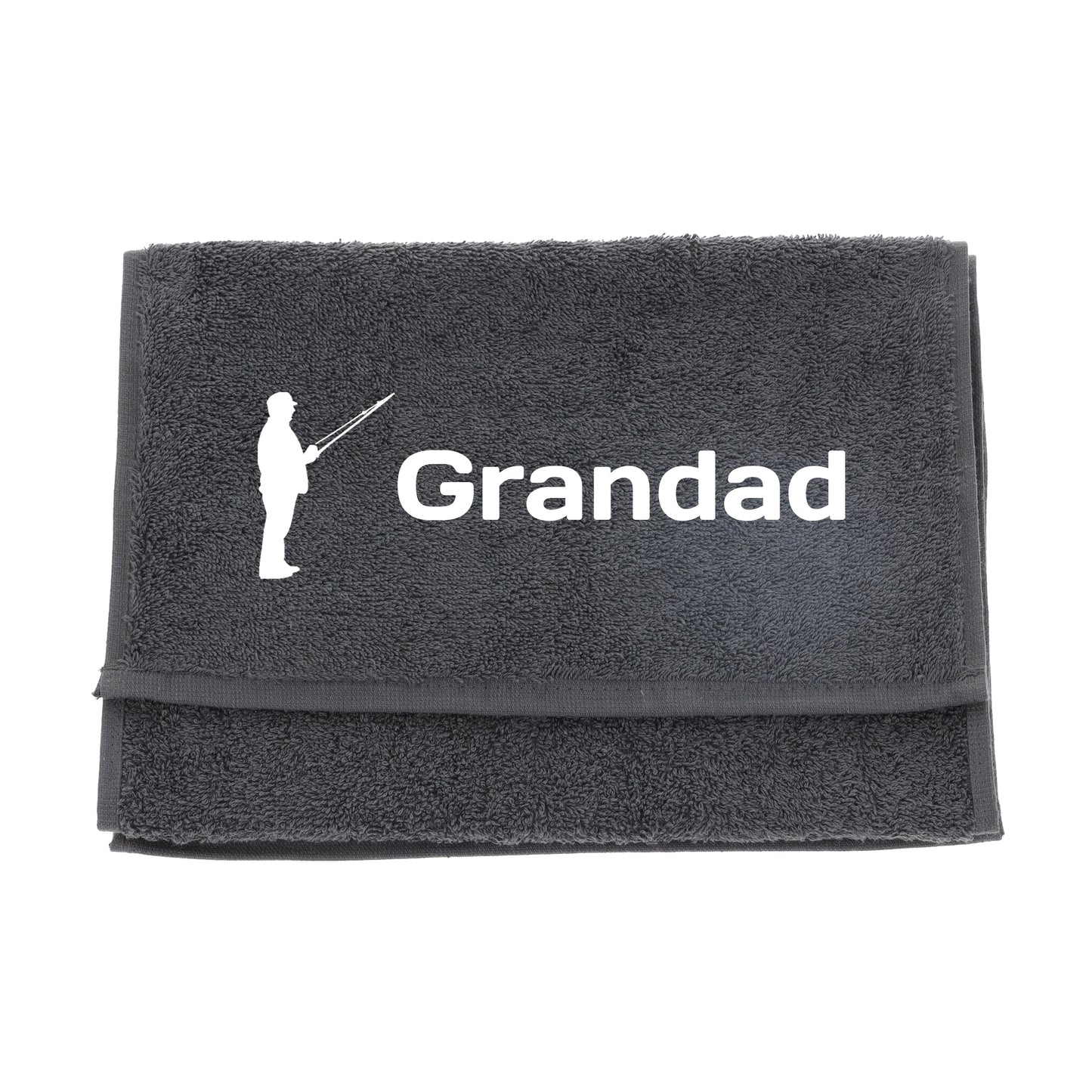 Personalised Embroidered Fishing Towel - Always Looking Good -