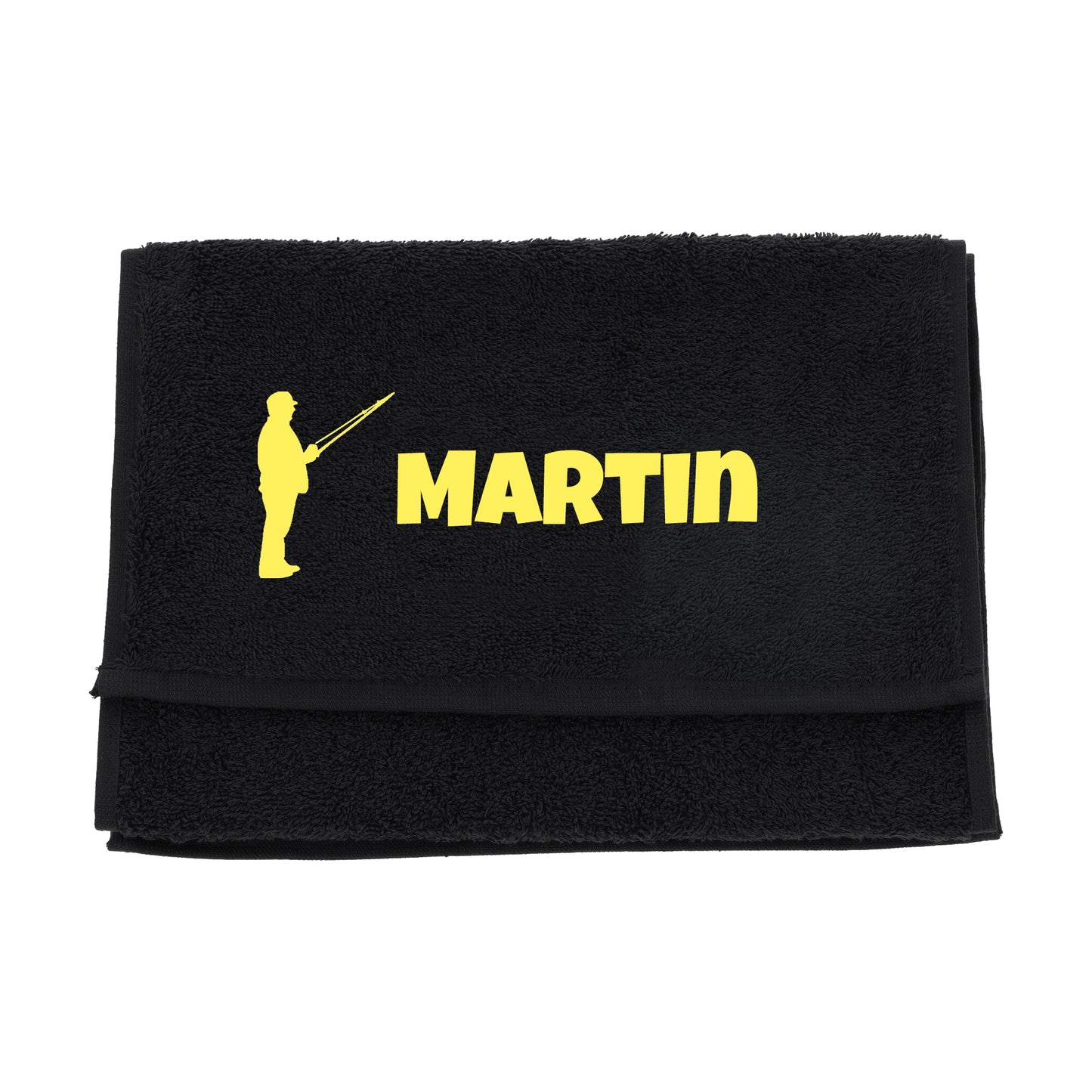 Personalised Embroidered Fishing Towel - Always Looking Good -