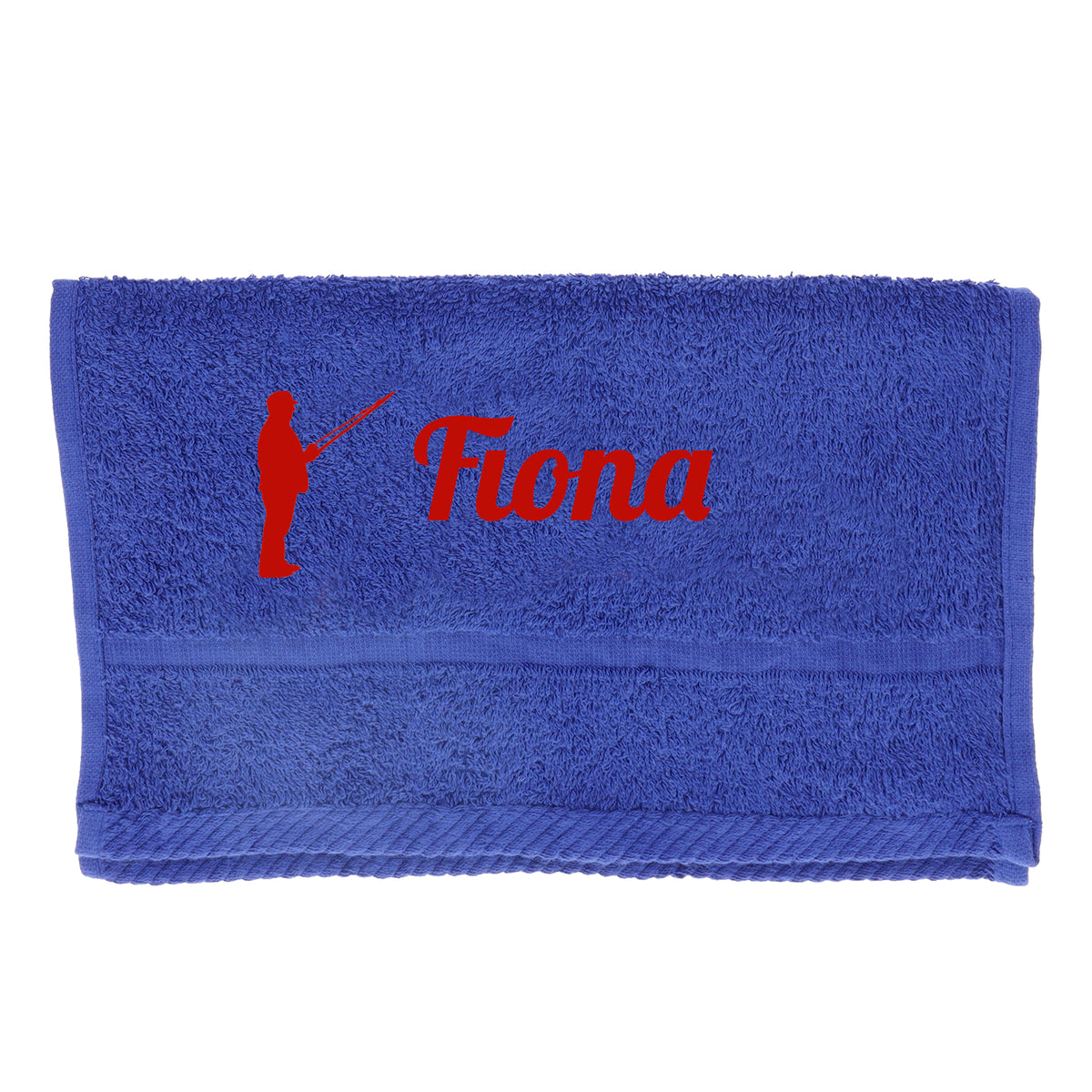 Personalised Embroidered Fishing Towel - Always Looking Good -