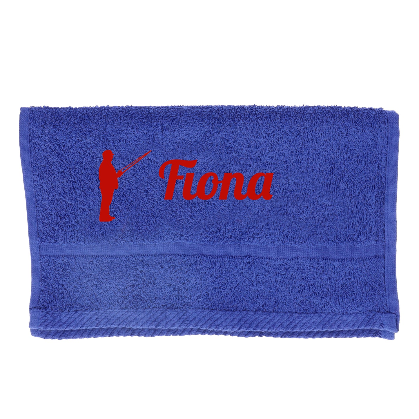 Personalised Embroidered Fishing Towel - Always Looking Good -