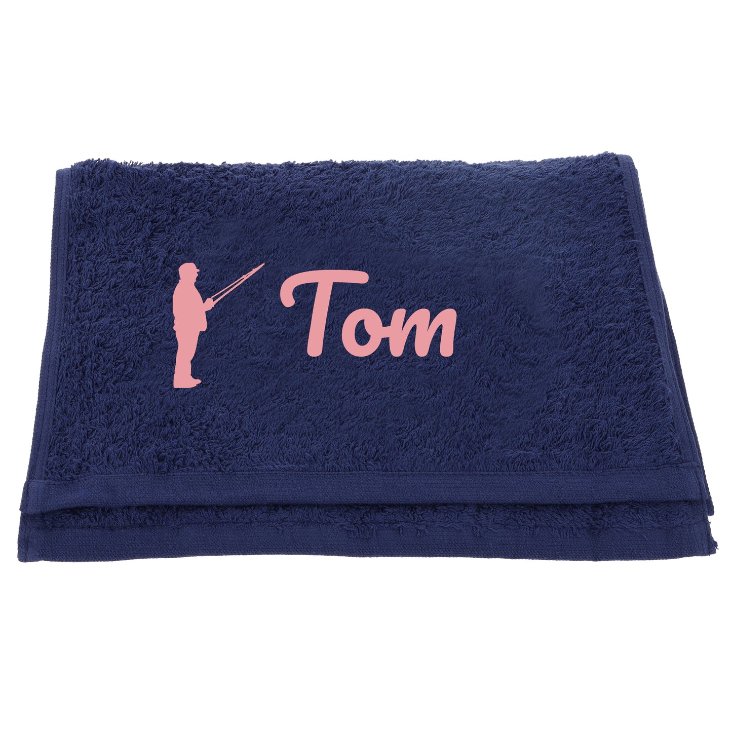 Personalised Embroidered Fishing Towel - Always Looking Good -