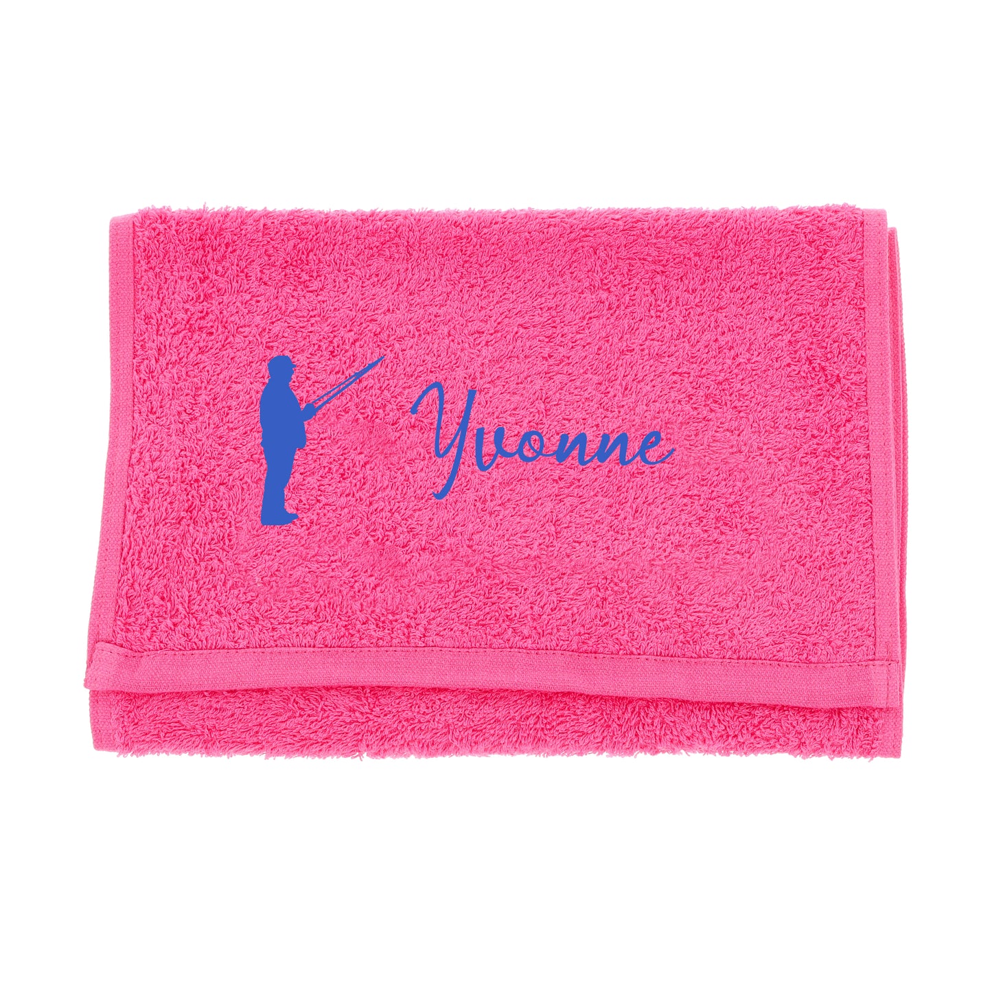 Personalised Embroidered Fishing Towel - Always Looking Good -
