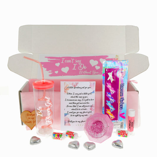 Personalised Flower Girl Gift – Pink Juice Cup Keepsake
- Always Looking Good -